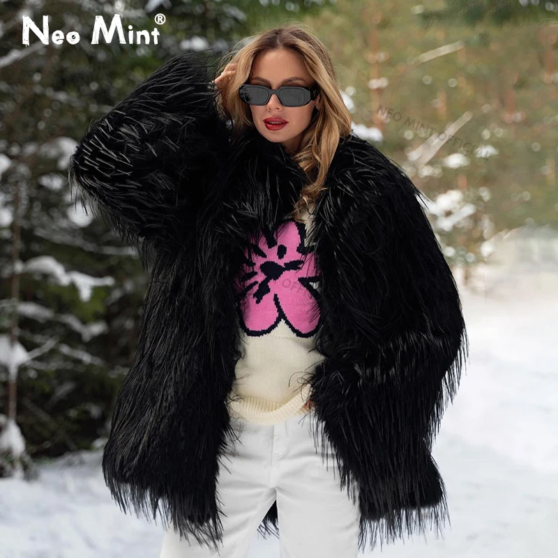 Neo Mint 2024 Winter Furry Fau - Women Streetwear Brand ulasan dan harga