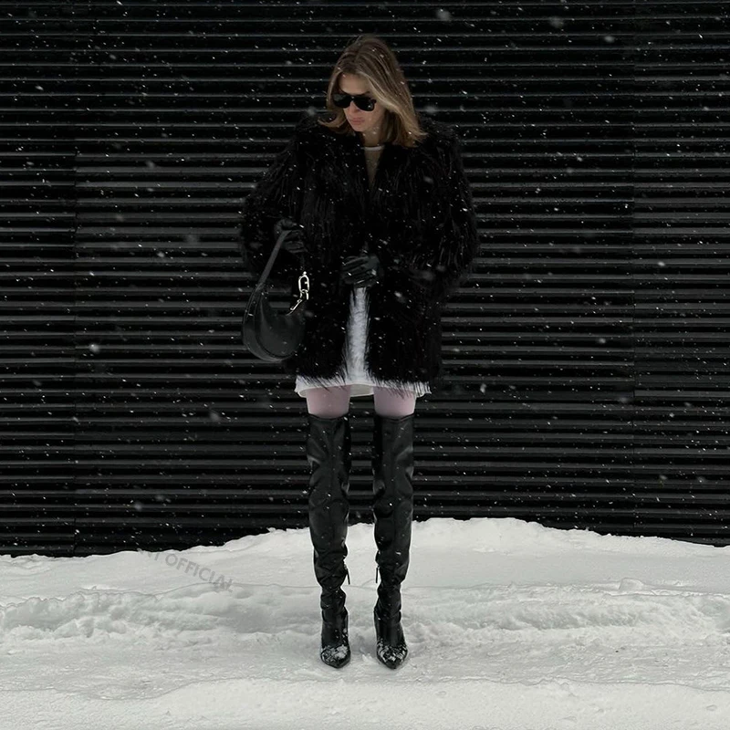 Neo Mint 2024 Winter Furry Fau - Women Streetwear Brand ulasan dan harga