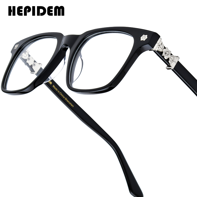 FONEX HEPIDEM Acetate Eyeglass - Chrome Hearts Ring ulasan dan harga