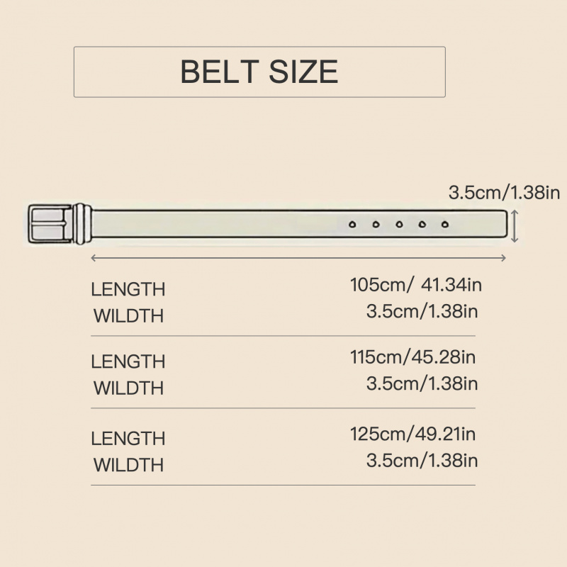 Men's Formal Belt, Solid White - Off White Belt ulasan dan harga