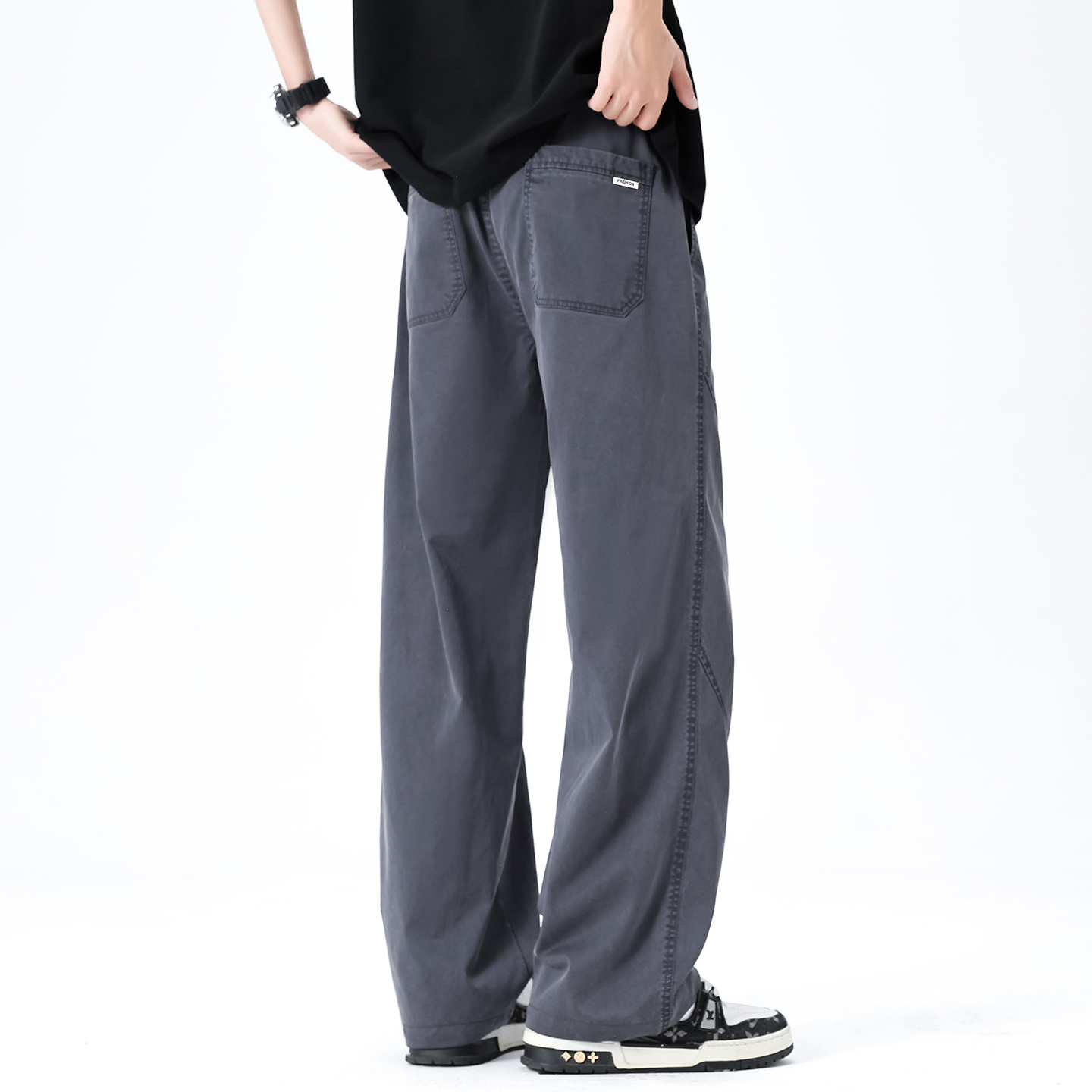 Brand Clothing Men's Spring Su - Streetwear Brand Designer ulasan dan harga