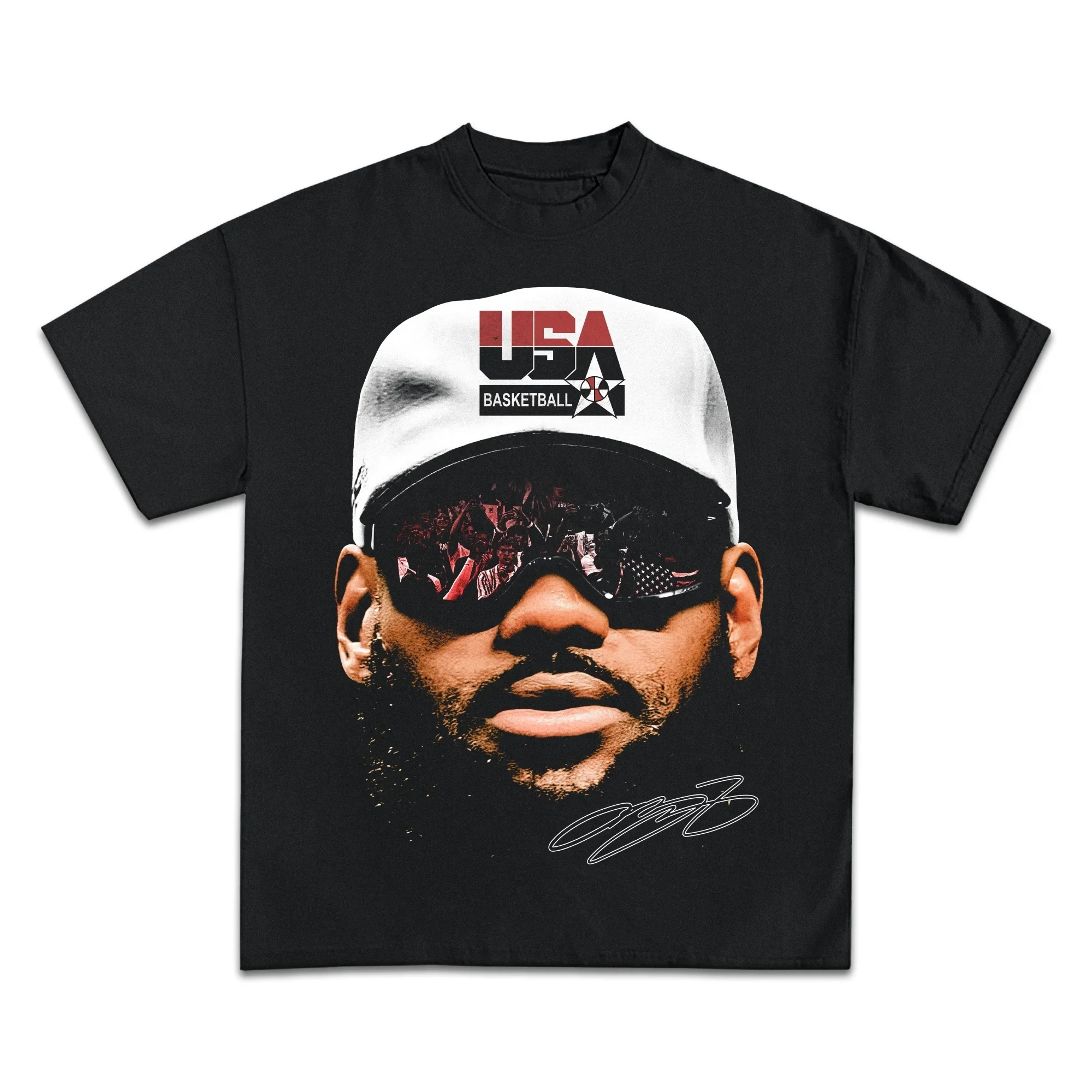 Lebron James Basketball Star T - Streetwear Brand Vintage ulasan dan harga