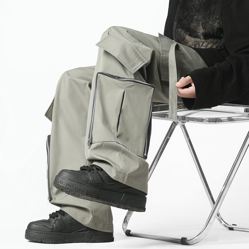 Fashion Men Cargo Pants Loose  - Streetwear Brand Joggers ulasan dan harga