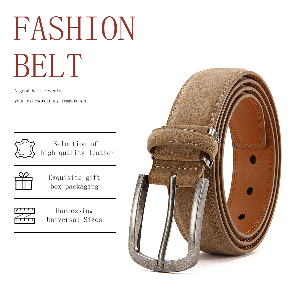 Unisex Free Size PU Leather Be - Off White Belt ulasan dan harga