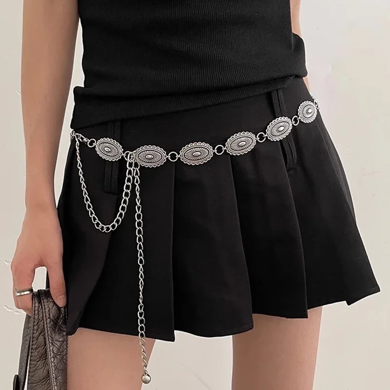 Ethnic style waist chain acces - Off White Belt ulasan dan harga