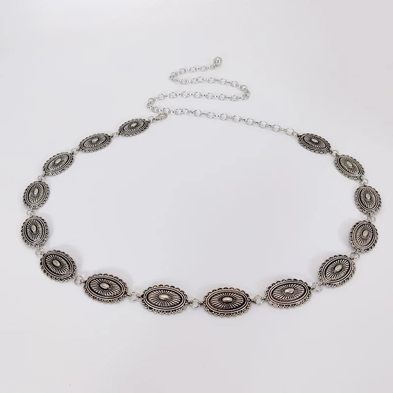 Ethnic style waist chain acces - Off White Belt ulasan dan harga