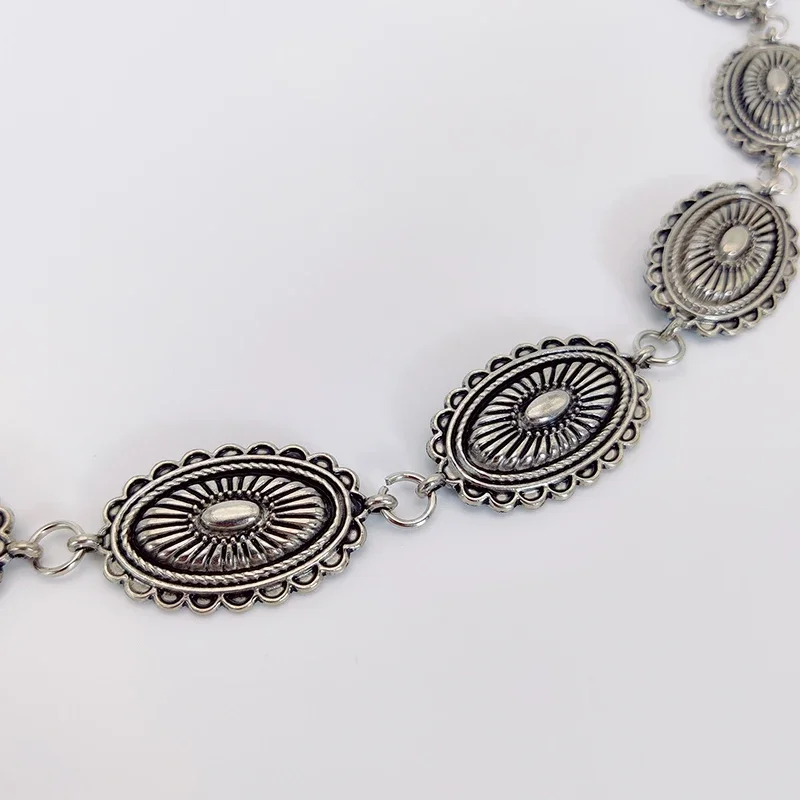 Ethnic style waist chain acces - Off White Belt ulasan dan harga