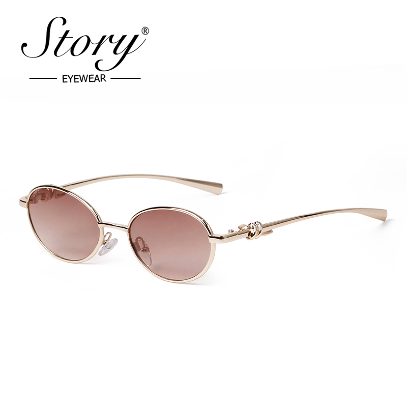 STORY Retro Metal Frame Oval S - Streetwear Brand Designer ulasan dan harga