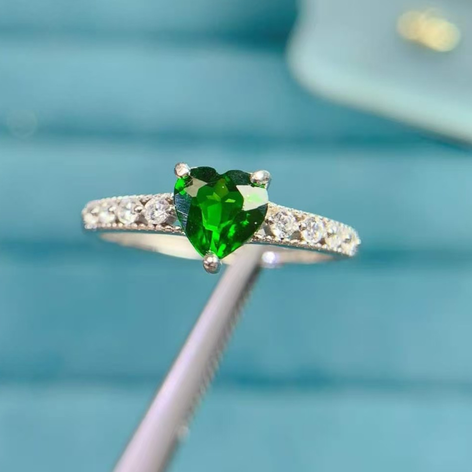 Pure 925 Silver Gemstone Ring  - Chrome Hearts Ring ulasan dan harga